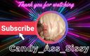 Candy Ass Sissy studio: Повне відео 2 камера - cd транссексуал, чарівна пизда, цукеркова дупа, сіссі смокче великий чорний член, а потім отримує жорсткий трах - відео від першої особи та камера збоку