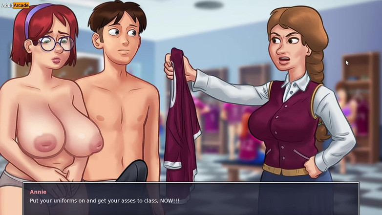 LewdArcade: Summertime Saga Cookie Jar - Judith Sex Scenes Collection [16:9 Resolution]