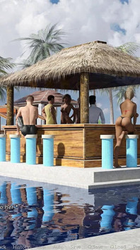 Tacos: Cuck Hubby Watches His Wife Spreading Legs and Giving Pussy on the Pool Bar - Episode 88