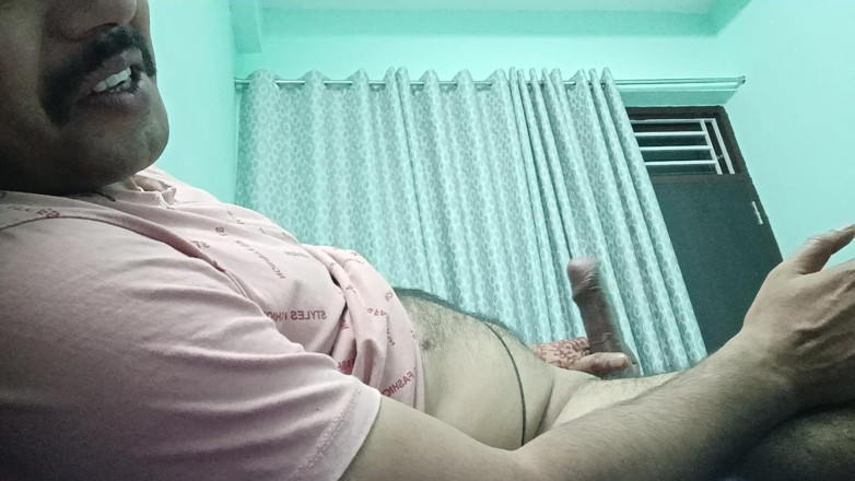 Rajasthani-old-lover: Indian uncle masturbation