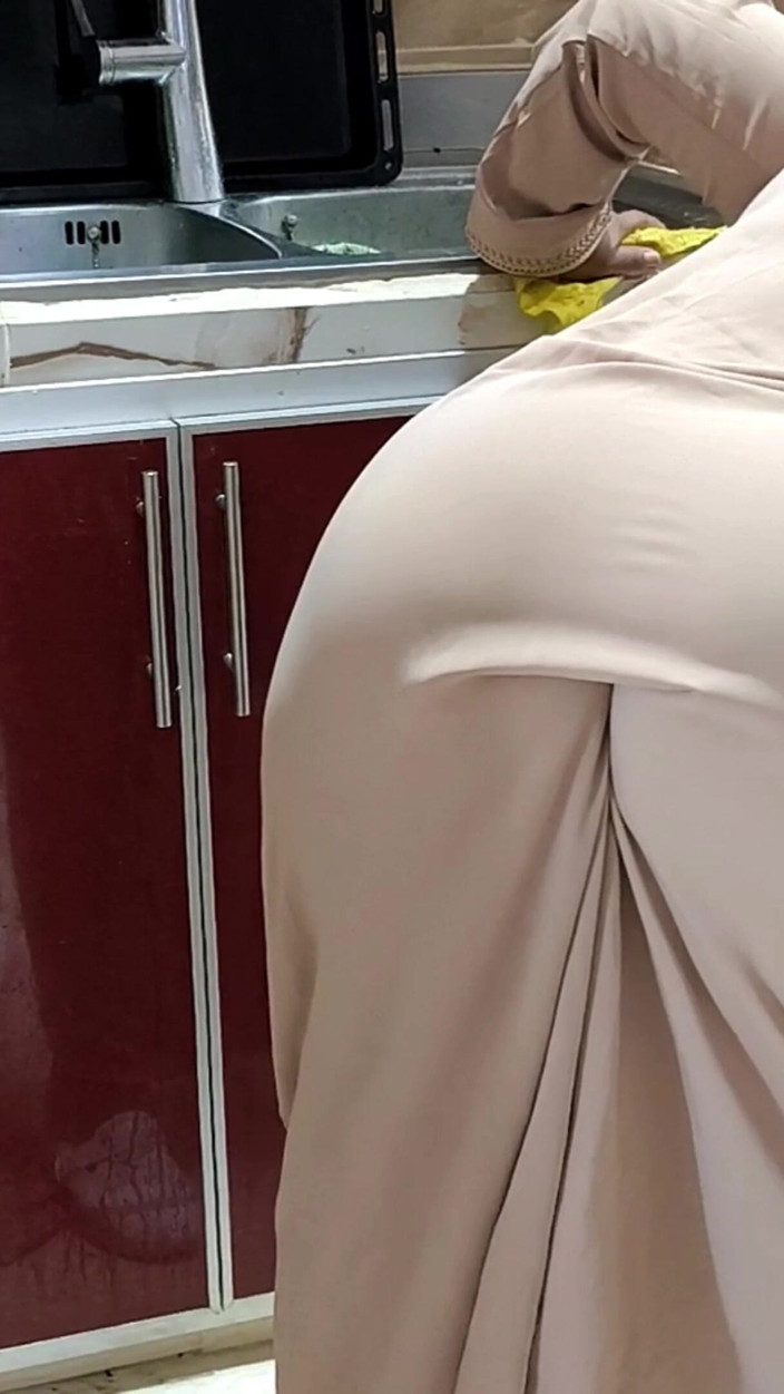 yousra egyptian bbw: Fuck Stepmom Big Ass in Kitchen Hot MILF Anal Sex