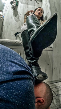 Divine Humiliation - Sharp Boots on the Slave
