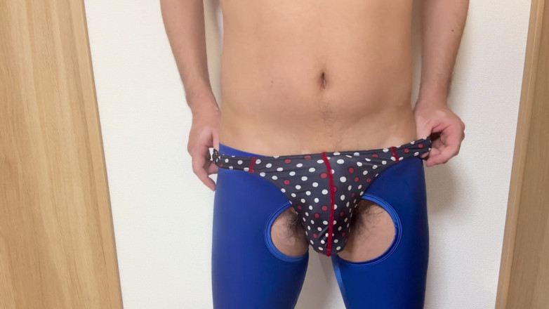 LovePantyBoy: Polka Dot Majtki Masturbacja