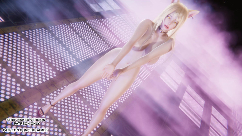 3D-Hentai Games: T-Ara - День за днем сексуальный стриптиз Лиги легенд, хентай без цензуры, 4K, 60fps
