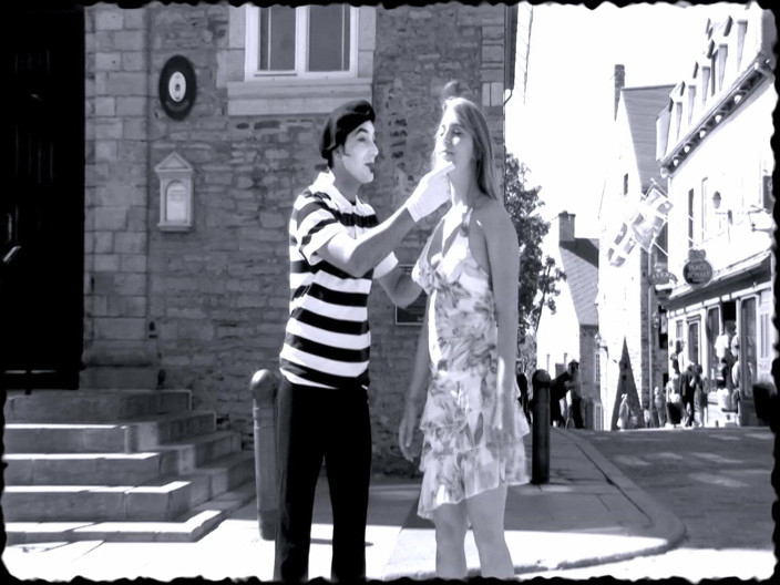 Dirty male dom, femdom, spanking and pegging vids: Quiet Mime Gives Blonde Beauty a Hard Pounding