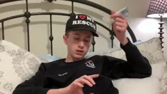 Stroking My Dick with Lube