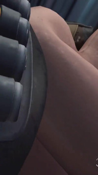 Sexo alienígena no acampamento base de Marte! Uma mulher gostosa com tesão recebe a foda anal