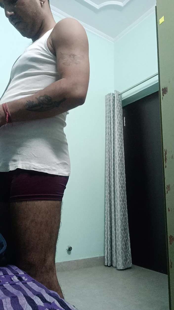 Rajasthani-old-lover: Indian Desi Man Enjoy Masterbation Show with Neighbour Stepfather and...