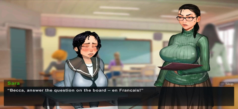 Hentai World: Taffy tales, schlampe stöhnt in einer klasse