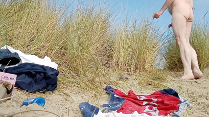 Rockardglans: Rockardglans am fkk-strand