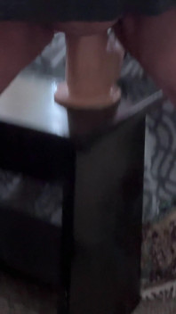 Kerrieanna Riding the Monster Dildo