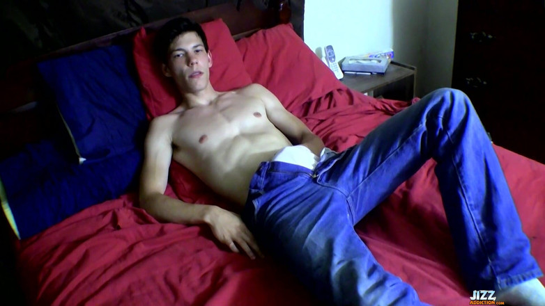 Jizz Addiction: Salpicado con su propio semen