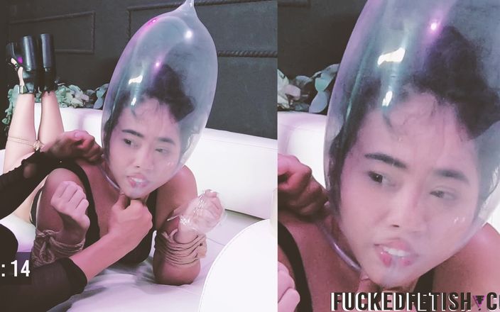 Fucked Fetish: Condom Breath Yoga Cobra Moni Lee Training Silly Face