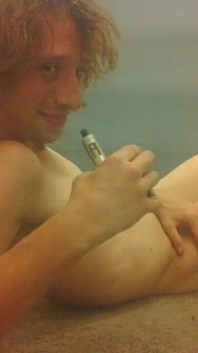 Naked Cute Fuckable Ass Transwoman Vaping; 9 Months on Estrogen/hrt