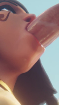 Pharah von overwatch - fitnessstudio-trainingseinheit blowjob &wilder analfick mit gesichtsende 3D-animation