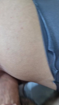POV Nora Fox Zentai Fantasi Kelabu