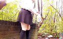 ChubbyBunny97: Skool dziewczyna pomija zajęcia, aby grać w lesie