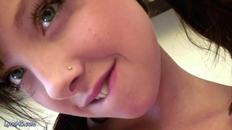 Goldwin pass: Cute young German pigtail teen filming her own masturbating