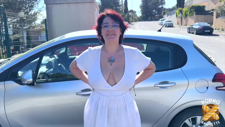 Porno Baguette: Mizaki, ein freches mädchen, wird von zwei schwänfen geknallt