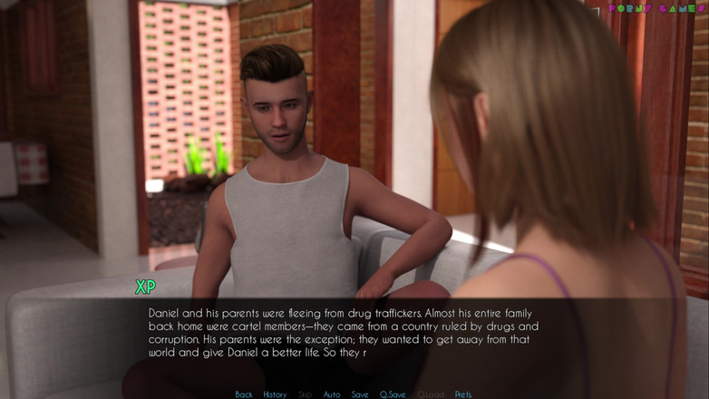 Porny Games: Kebahagiaan selamanya oleh escovic game - istri penasaran sama teman kulit...