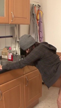 My perverted neighbor is always with a great desire for pussy - 4