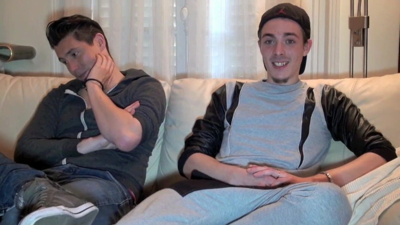 STRAIGHT BOY CURIOUS: Frist time for Kevin, a str8 to fuck a boy