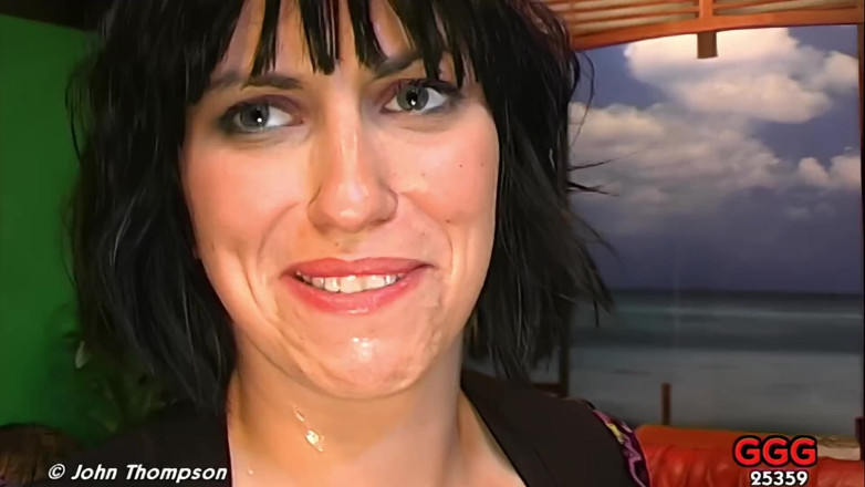 German Hardcore Gangbang: Retro Gangbang She Loves to Be Fucked From All Sides