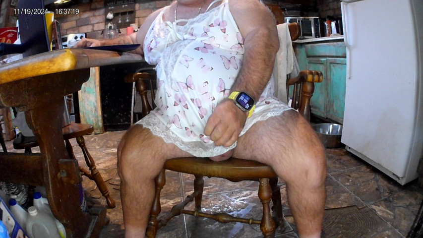 Shooting Another Big Load Everywhere (Panty luver)