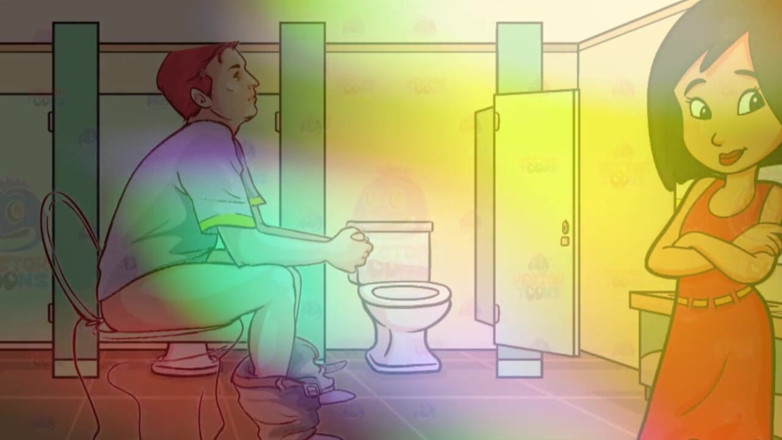 Campsissyboi: Audio Only - Gay Bathroom Dirty Talk, Straight Male Gets Shemale...