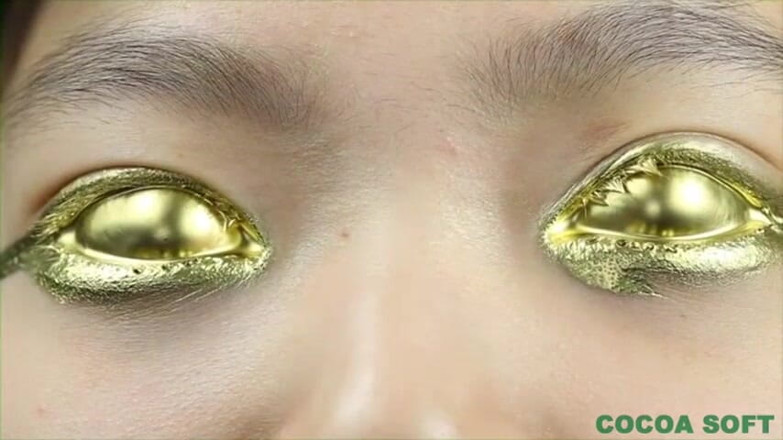 Cocoa Soft: Metallisches auge nr. 01