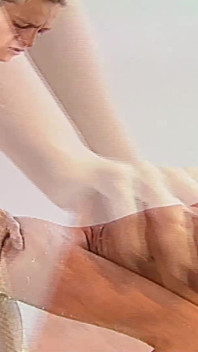 The Eager and Greedy Brunette Is Fucked Hard in the Tub Full of Milk.