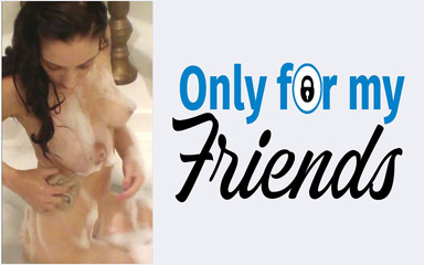 Only for my Friends: 보지를 만지는 18살 창녀의 첫 포르노