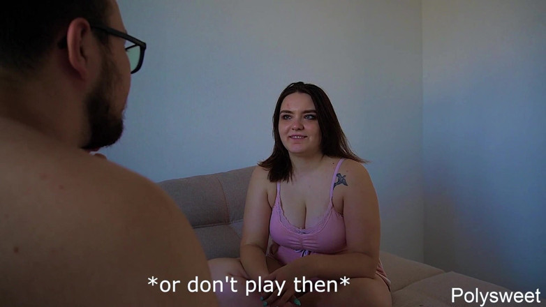 Polly Sweet: Cuckold meminta awek itu menghisap kurier, tetapi kemudian menyesalinya