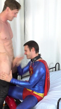 Superman gegen alpha-hengst