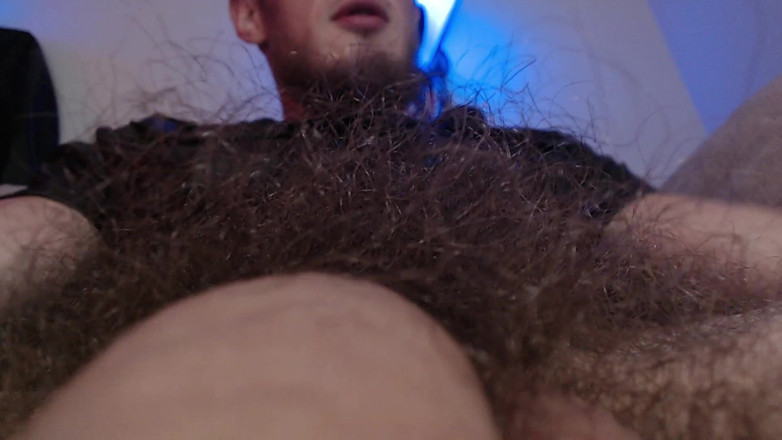 Hunky time: Worship of Pubis and Cock with Balls