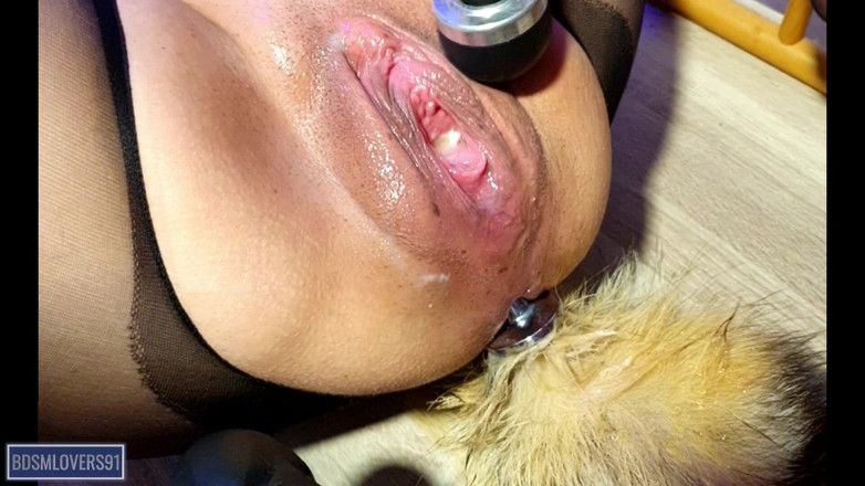 Bdsmlovers91: Domácí otrok je potrestán - barevná verze