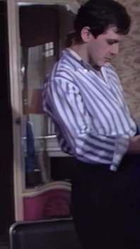 Sesso vintage in una stanza d'albergo