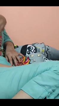 Indian Stepsister with Big Boobs Caught Watching Porn - Rough Sex & Fingering in Bedroom