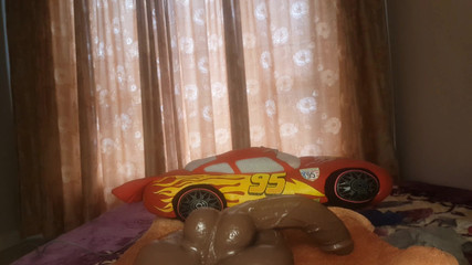 Super sexy ebony cuties: Jízda na mém obrovském zadku na Monster dildo