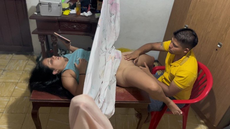 Gilversexy: Stepdaughter Gets Her Vagina Checked When She's Alone
