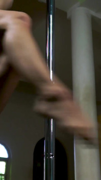 Stripping on a pole is such a turn on