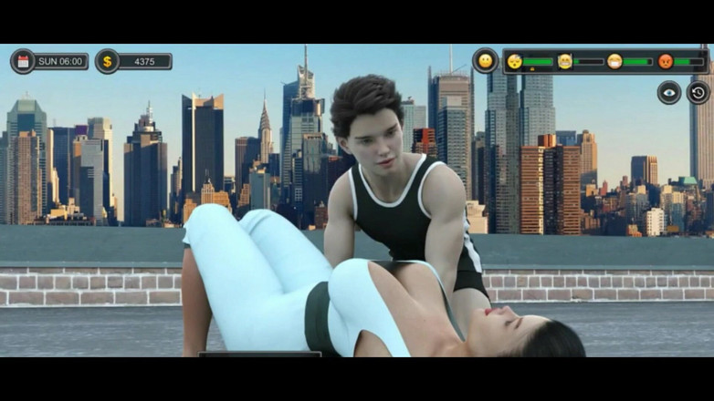 Miss Kitty 2K: Man of the House - część 38 - sesja jogi z Fit MILF