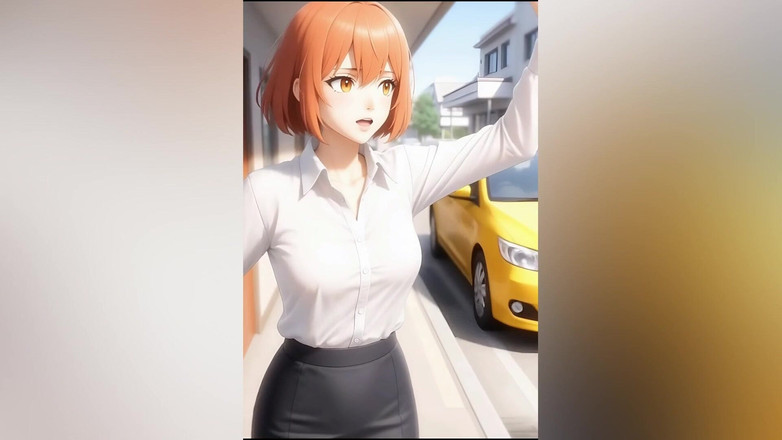 Sdanimacionescol: Akari mengongkek bosnya di pejabat! - Anime- Audio Sepanyol - Asmr