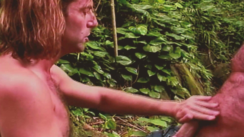 SEXUAL SIN GAY: ゲイアイランドのシーン-2_two筋肉質なゲイ男性たちがジャングルで激しくセックス