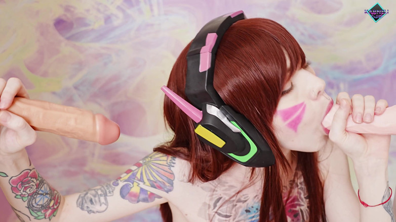 Karneli Bandi: Bukkake for D.VA. Karneli Bandi