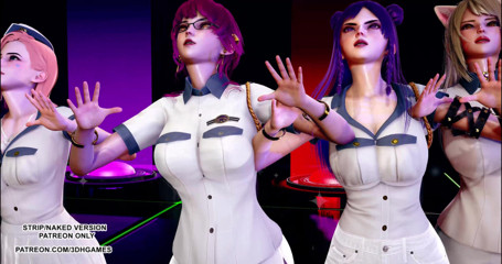3D-Hentai Games: Itzy - Wannabe hot kpop dance KDA Ahri Akali Kaisa Evelynn...