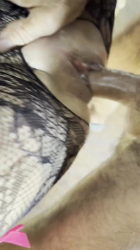 A Creamy Pussy Being Fucked Hard