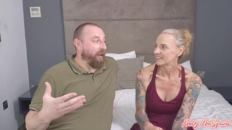 Molly McSquirts: Betty Fucks a Londoner!