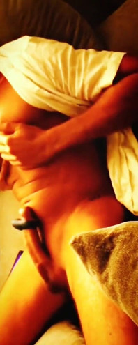 Making My Big Thick Gypsy Cock Cum Hard