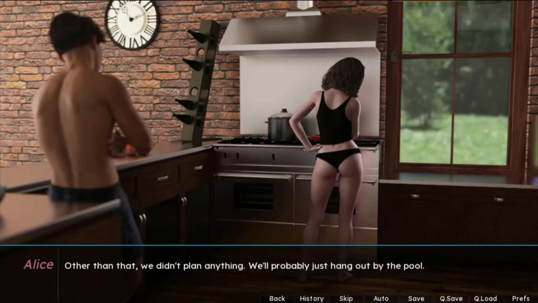 Visual Novels: Verano sin perfume parte 4 (ruta de la hermanastra)